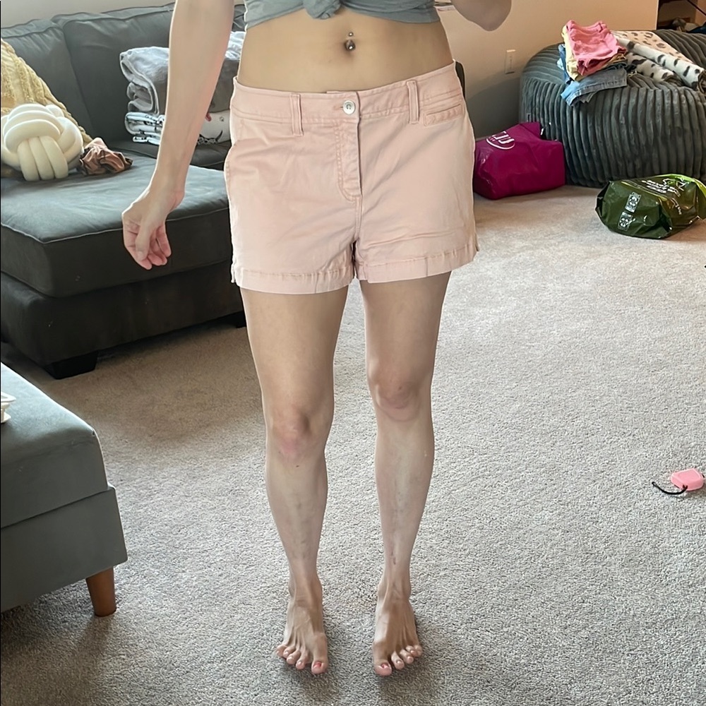 Market & Spruce Light Pink Women's Bermudas